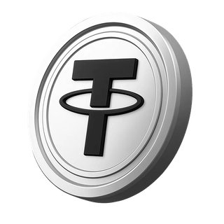 Tether USDT 코인이 표시된 계정 정보 섹션
